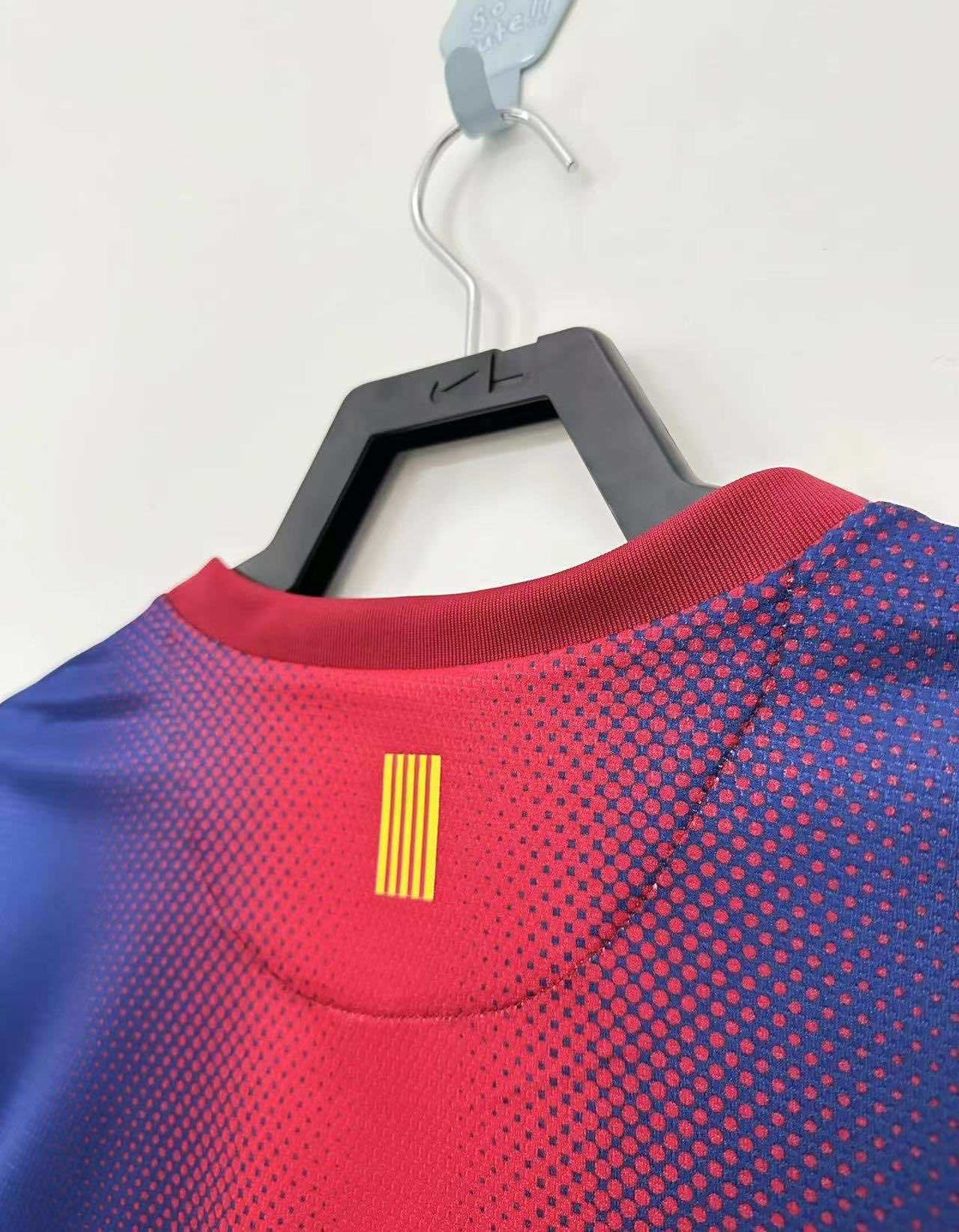 Barcelona 2012-2013 Season Homem Long Sleeve Retro Football Jersey Trikot Maillot V4