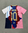 Lionel Messi Barcelona + Argentina Legend Special Jersey – Back View