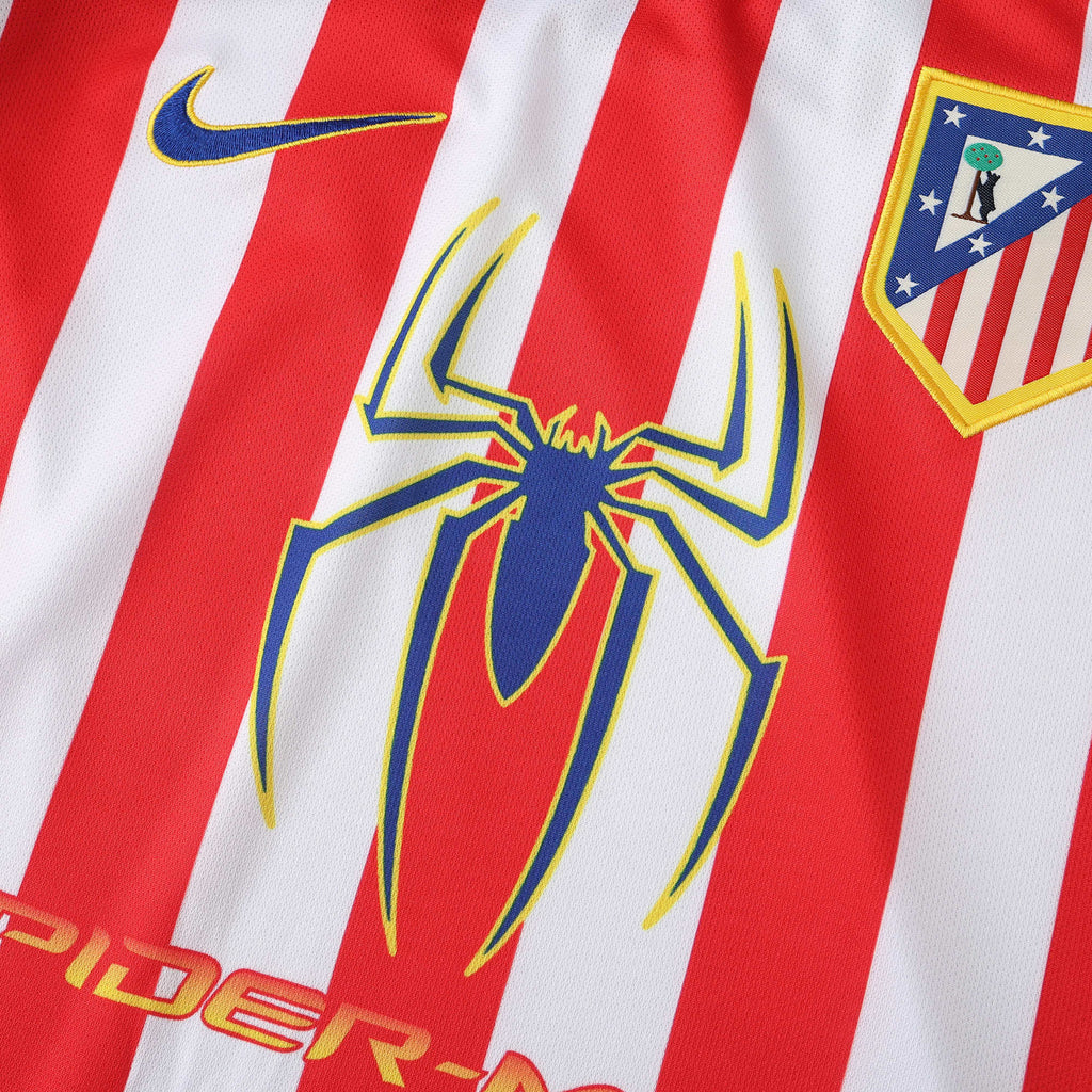 Atlético de Madrid 2004-2005 Season Home Retro Football Jersey Trikot Maillot V3