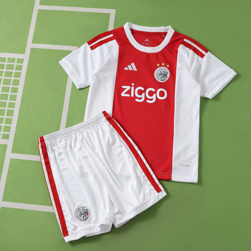 A.F.C. Ajax 2026-2027 Season Home Kids Football Jersey Trikot Maillot