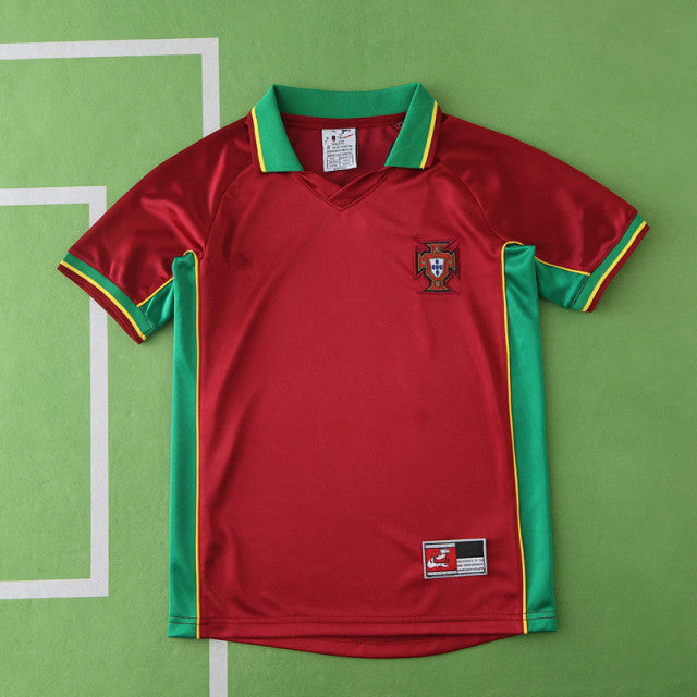 1998 Portugal Season Home Kids Retro Football Jersey – 5