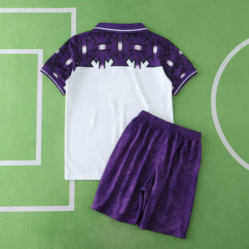 1992/93 Fiorentina Away Kids Retro Football Jersey – 9