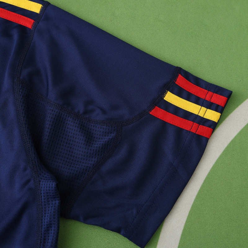 2010 Spain World Cup Final Champions Home Retro Football Jersey – 4