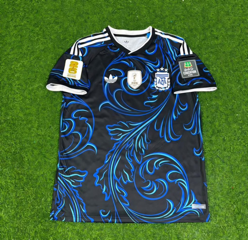 2026 Argentina World Cup Lautaro Martinez Away Football Jersey – Front View