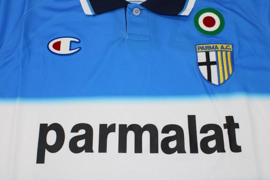 1999/00 Gianluigi Buffon Parma Blue Retro Football Jersey – 5