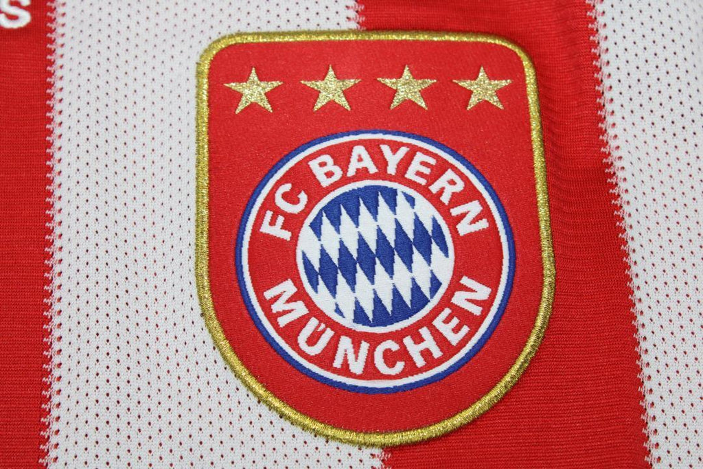 Bayern München 2010/11 Saison Langarm Heim Retro – FC – Front View