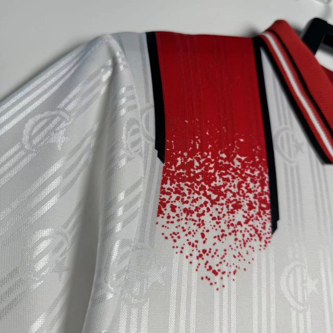 1996 Bülent Korkmaz Türkiye White Retro Football Jersey – 5