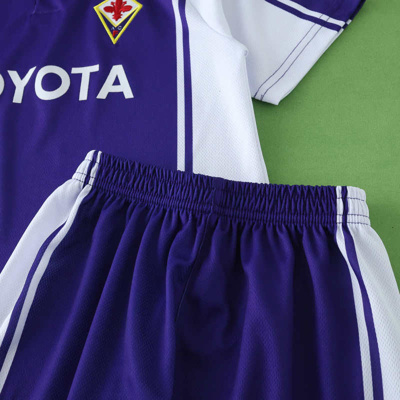 1999/00 Fiorentina Home Kids Retro Football Jersey – 6