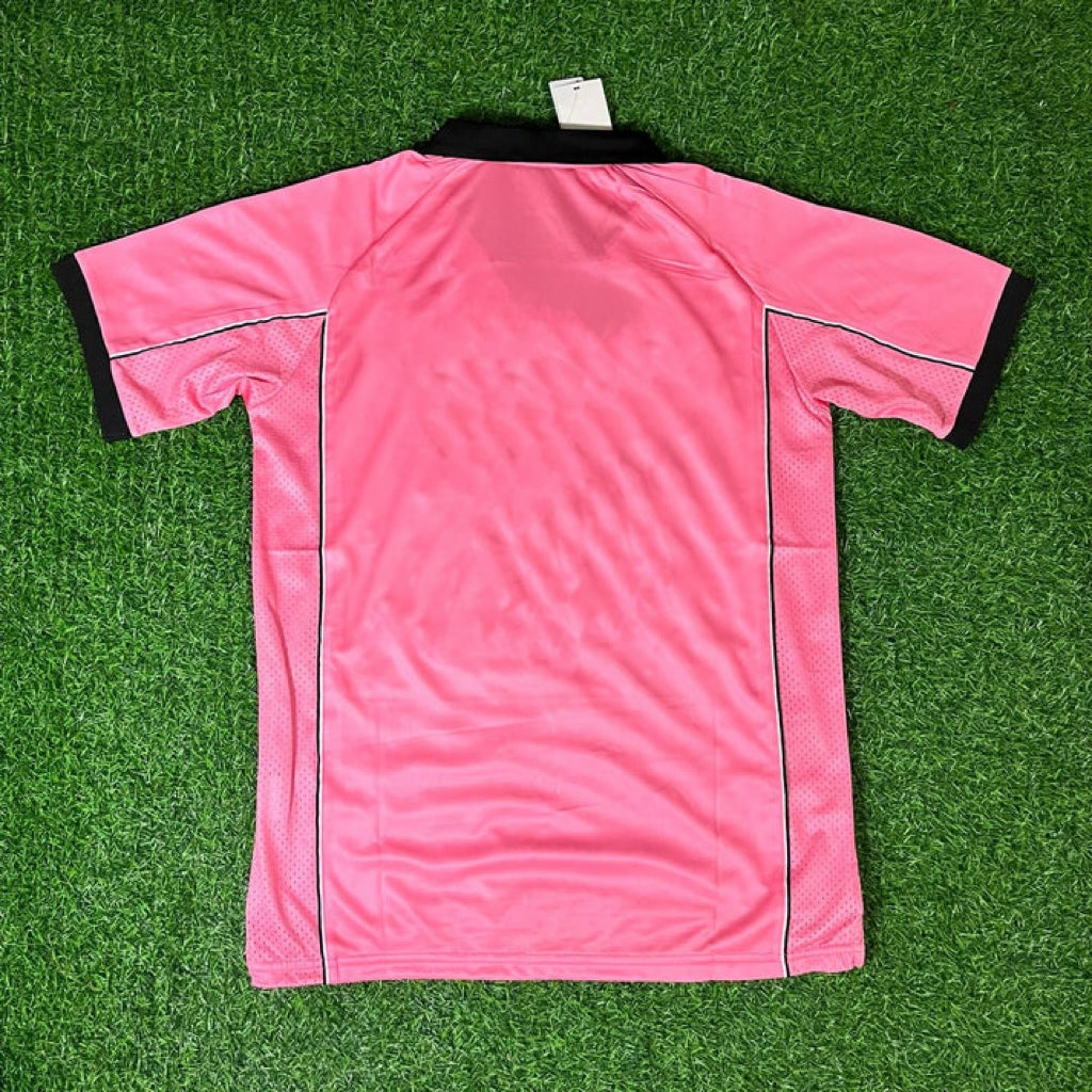 1996/98 Juventus Retro Pink Football Jersey – Front View