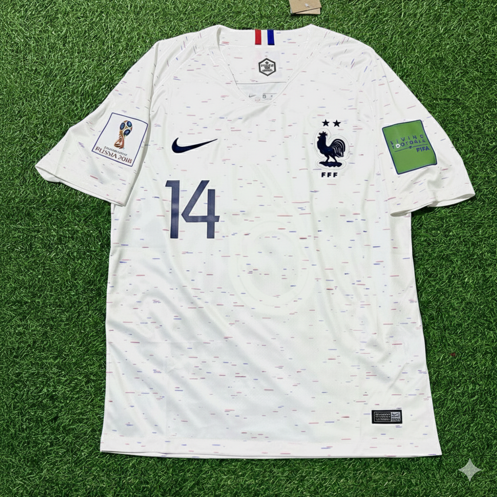 France 2018 World Cup Kit Jersey – Blaise Matuidi 14- – Front View