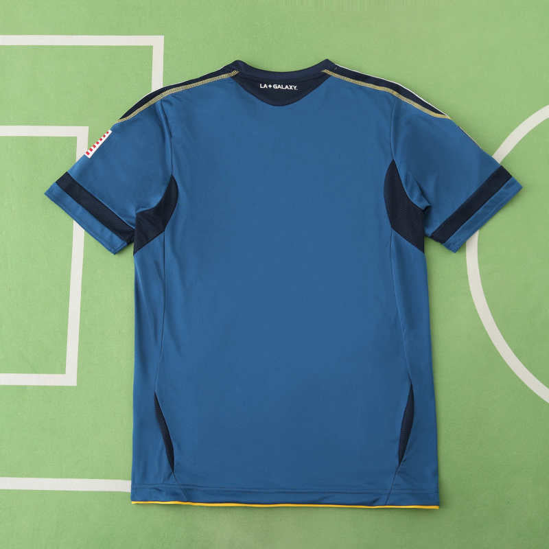LA Galaxy 11/12 Season Away Retro Blue Football Jersey – Front View