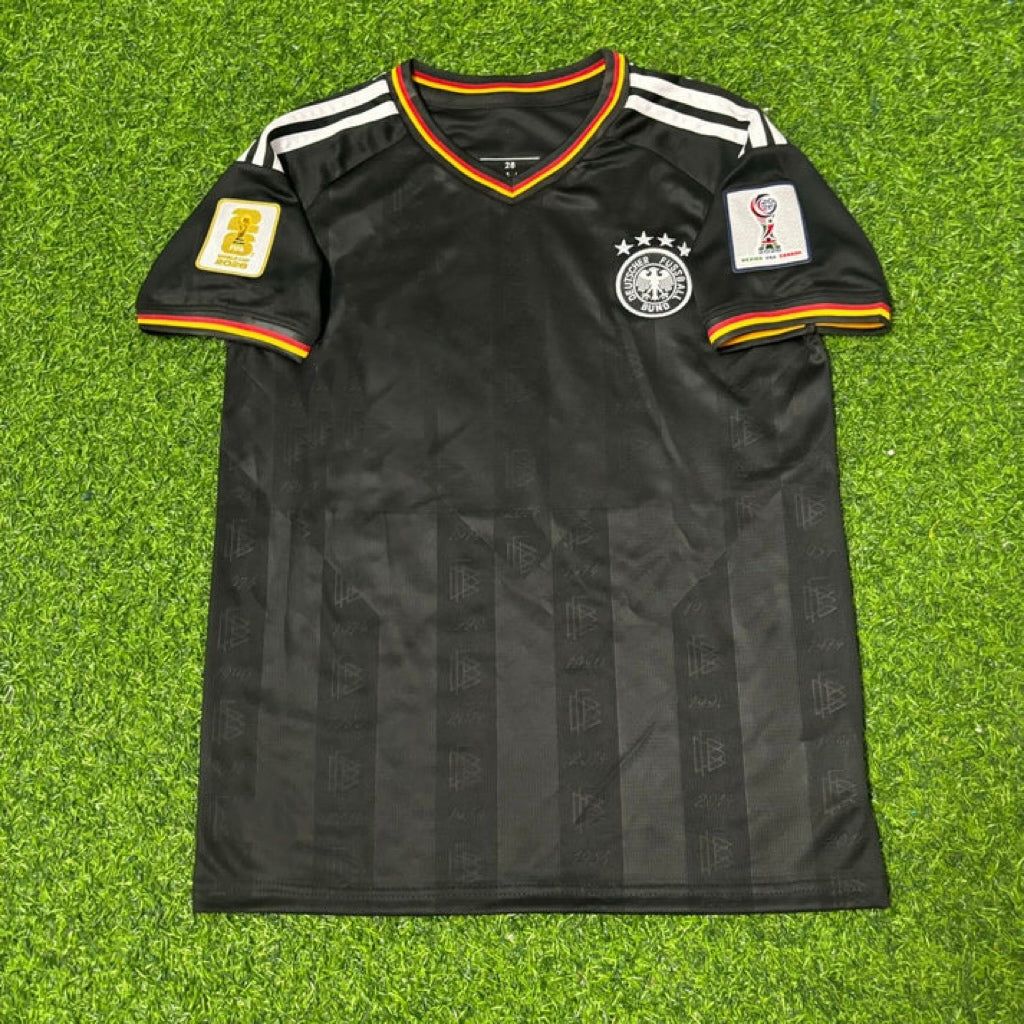 Germany 2026 World Cup Black Style Football Jersey – Joshua Kimmich 6# – Front View