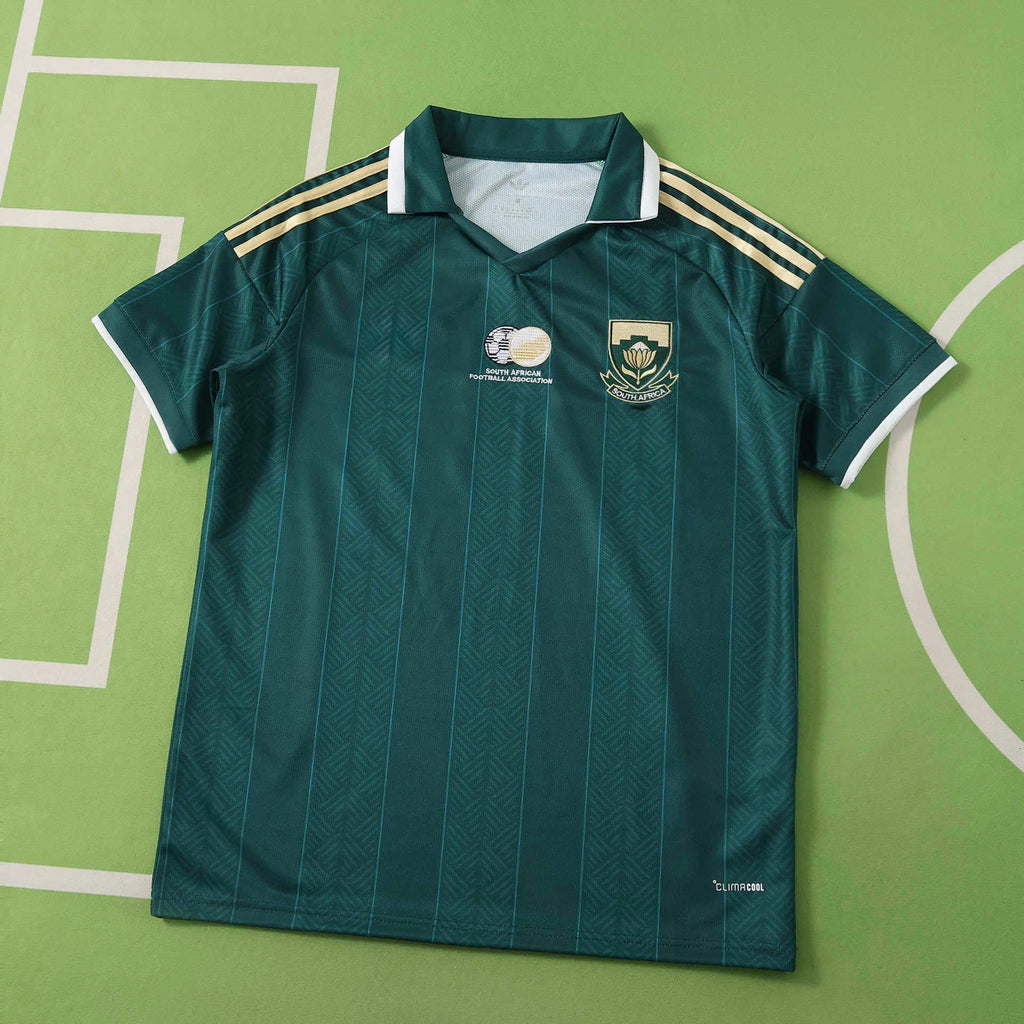 South Africa World Cup 2026 Away Green Football Jersey – Back View