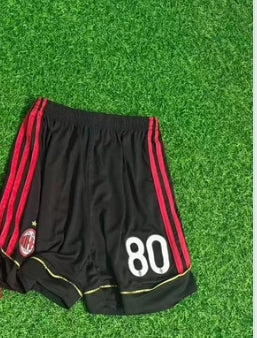 Milan 2009-11 Retro Black Shorts – Back View