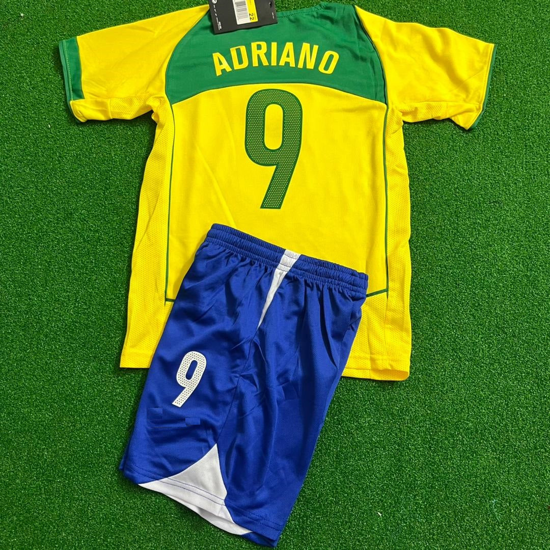 2004/06 Adriano Brazil Retro Kids kit – Back View