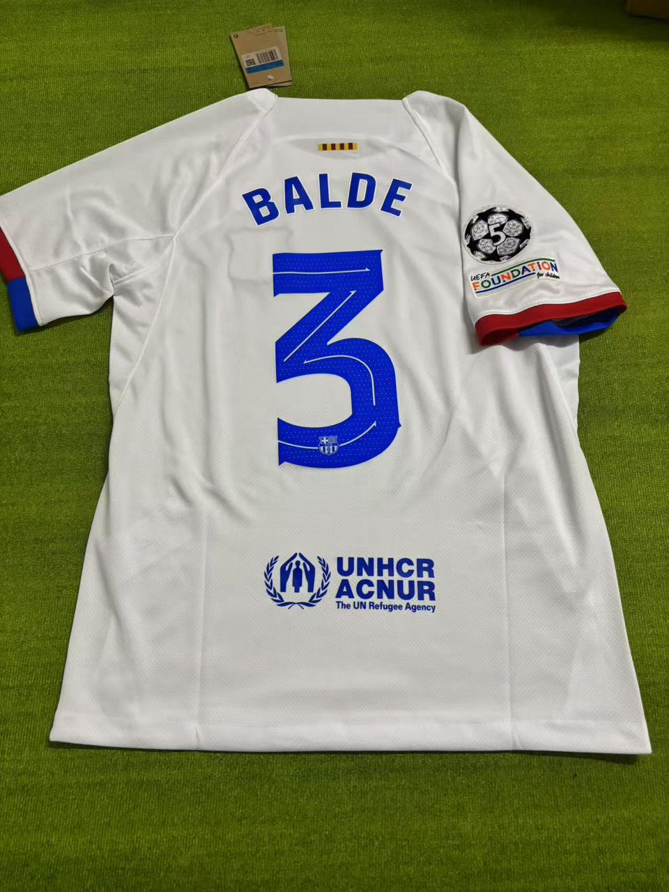 Alejandro Balde Barcelona New Season 2026 Jersey – Back View