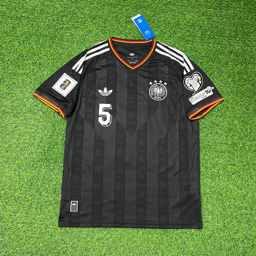 Germany 2026 World Cup Black Style Football Jersey – Aleksandar Pavlović 5# – Front View