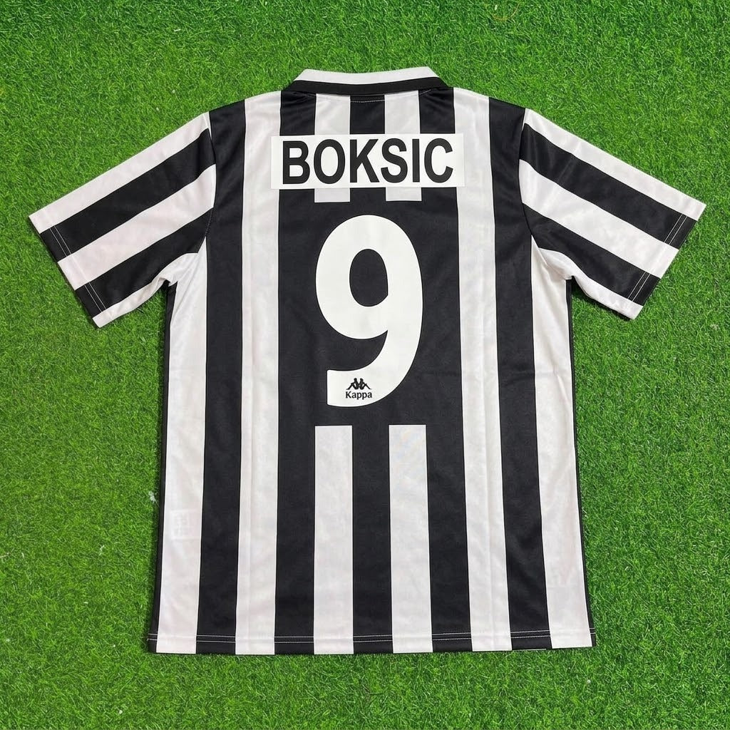 Alen Boksic Juventus 1996 1997 Retro Football Jersey – Back View