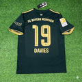 Alphonso Davies Bayern Munich 2021-2022 Oktoberfest Green Special Edition Football Jersey – Back View