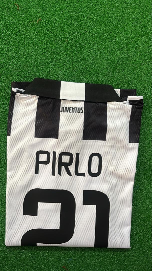 Andrea Pirlo Juventus 2014 2015 Retro Long Sleeve Jersey – Front View