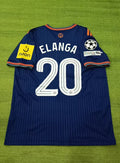 Anthony Elanga Newcastle United Away New Season 2026 Jersey – Back View