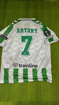 Antony Real Betis Home New Season Jersey – Back View