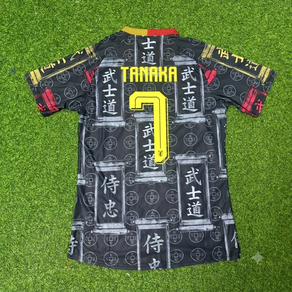 Ao Tanaka Japan Commemorative Football Jersey – Back View