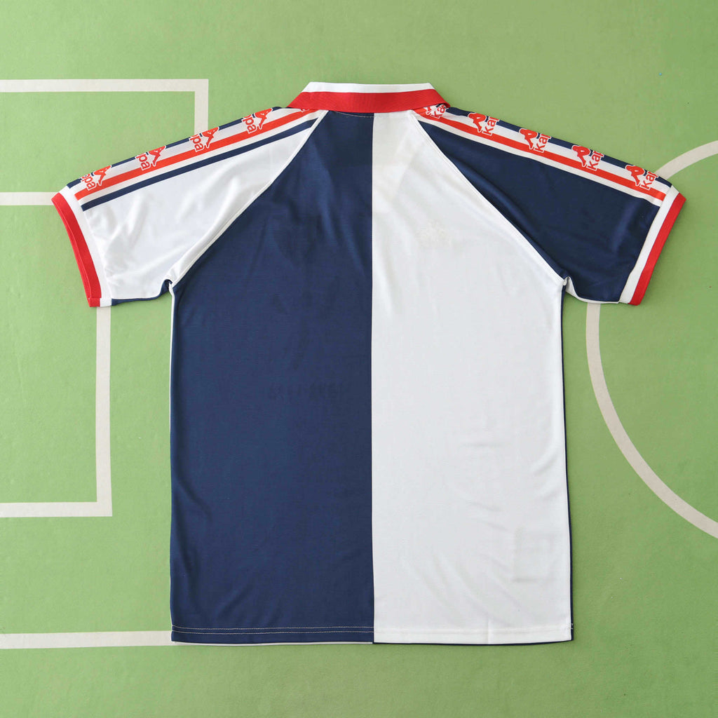 Athletic Bilbao 1997-1998 Season Away Retro Football Jersey Trikot Maillot V2