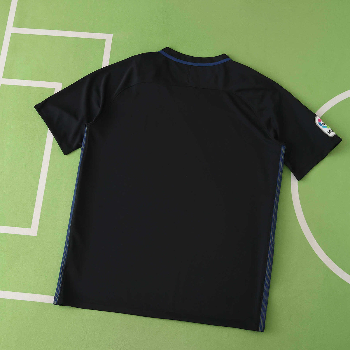 Atlético de Madrid 2016-2017 Season Away Retro Black Football Jersey Trikot Maillot V2