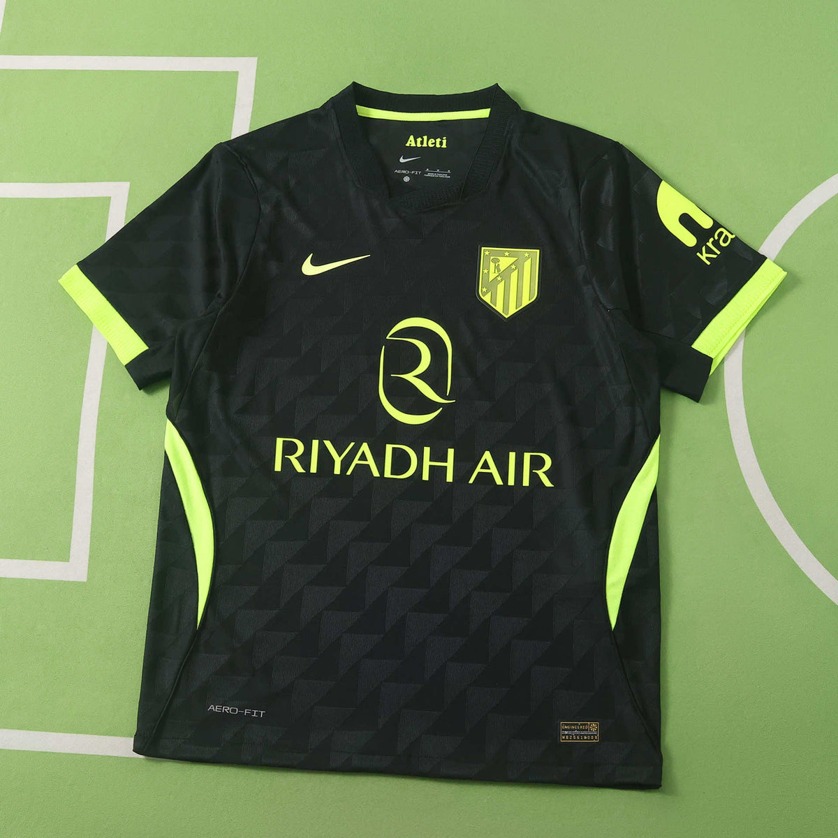 Atlético de Madrid 2026-2027 Season Away Black Football Jersey Trikot Maillot