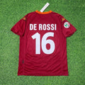 Daniele De Rossi #16 2000-2001 Home Retro Football Jersey – Back View