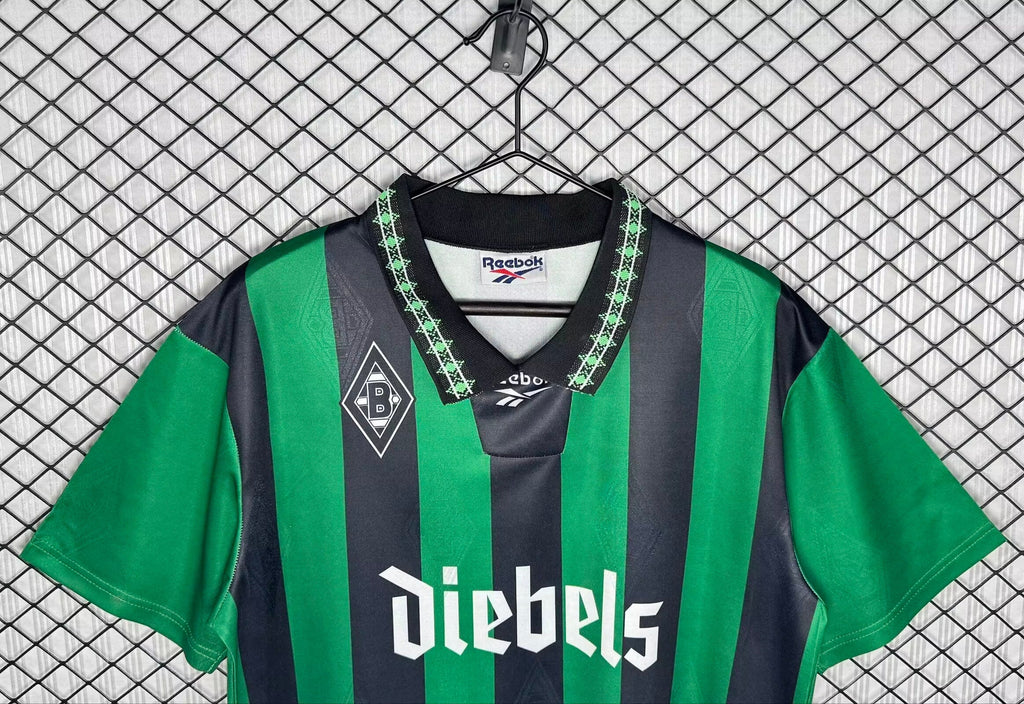 1995 Martin Dahlin #9 Borussia Mönchengladbach 1996 Retro Football Jersey – 6