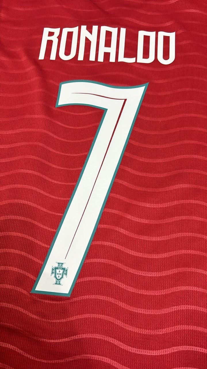 Portugal 2026 World Cup Red Home Football Jersey – Cristiano Ronaldo – 8