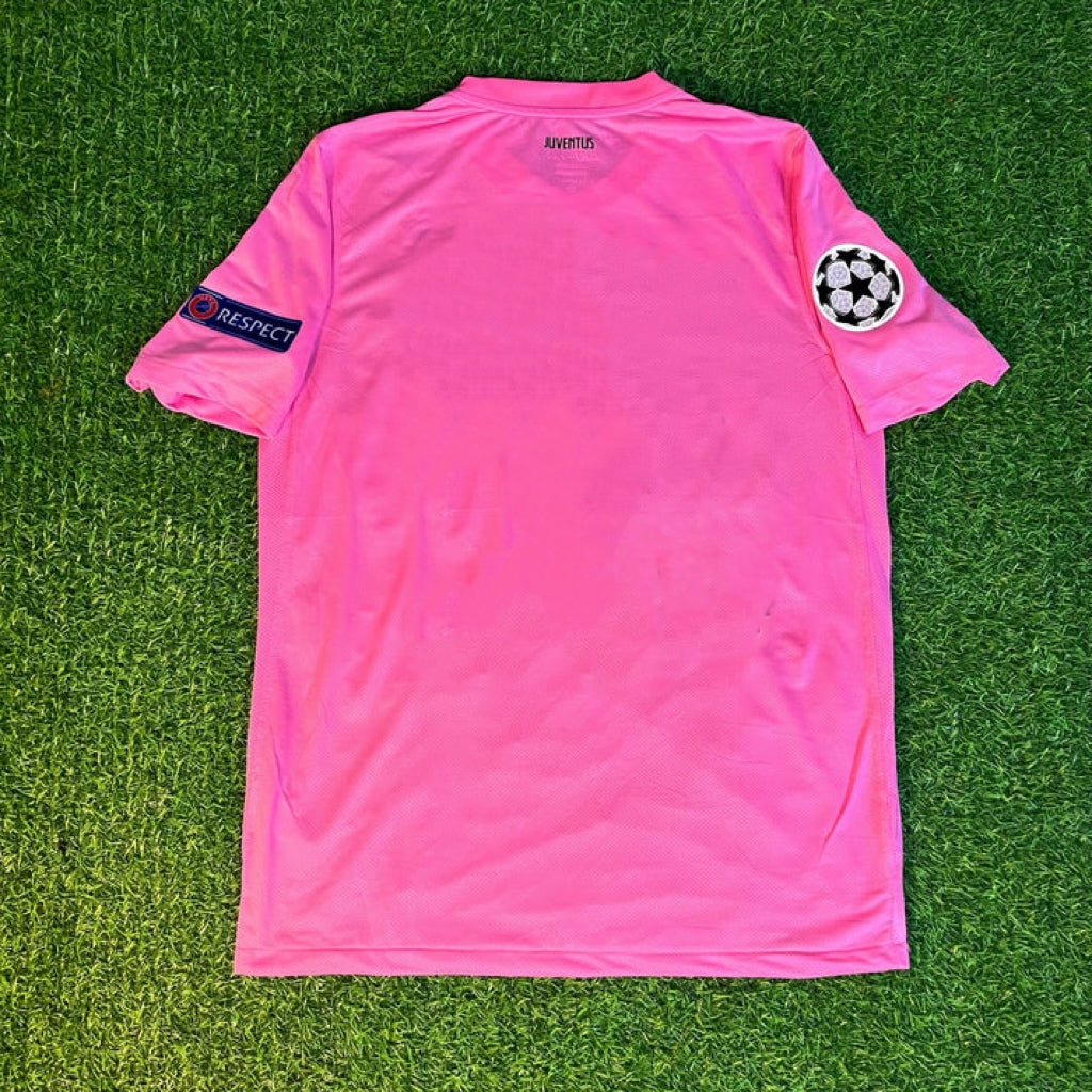 Juventus Pink 2012/2013 Season Retro Jersey – Front View