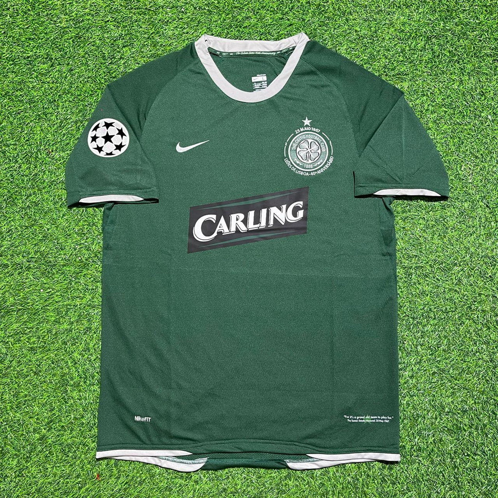 Callum McGregor #42 Celtic Home Retro Football Jersey – Front View