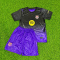 2027 Jules Kounde #23 Barcelona Away Kids Football Jersey – Front View