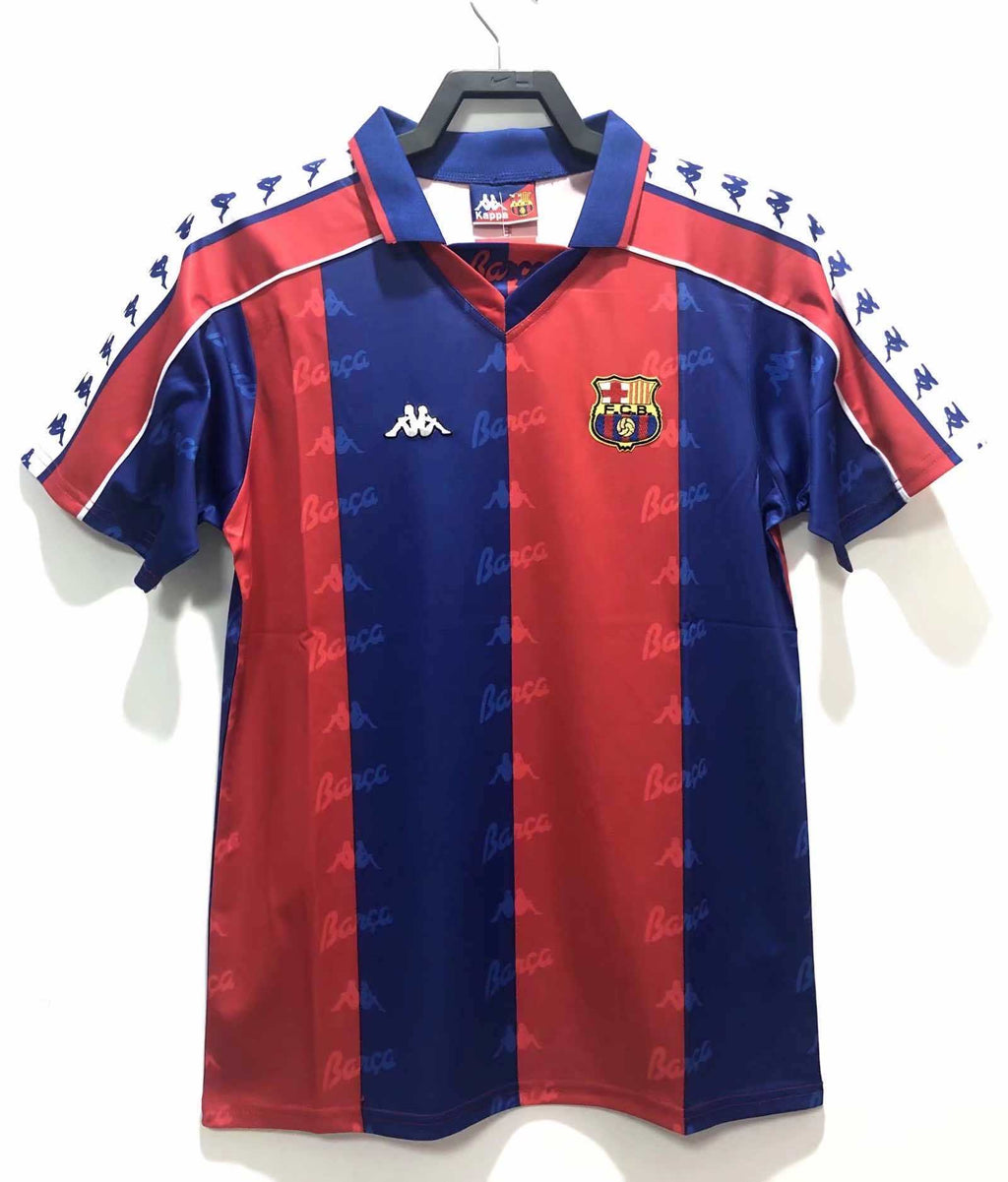 FC Barcelona 1992-1995 Season Home Retro Football Jersey Trikot Maillot