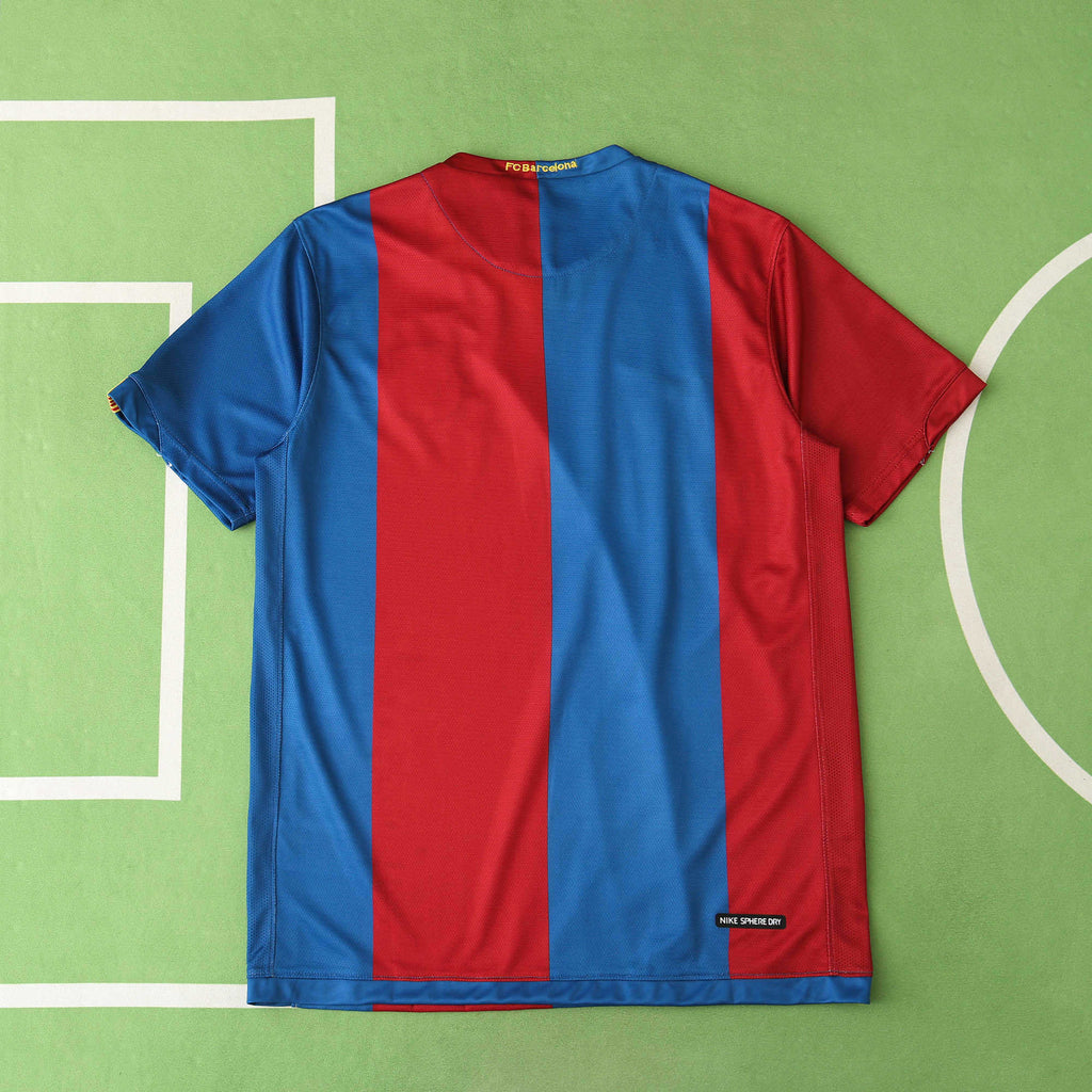 FC Barcelona 2006-2007 Season Home Retro Football Jersey Trikot Maillot V2