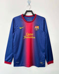 Barcelona 2012-2013 Season Homem Long Sleeve Retro Football Jersey Trikot Maillot