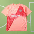 FC Barcelona 2018-2019 Season Third Pink Retro Football Jersey Trikot Maillot