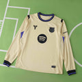 FC Barcelona 2025-2026 Season Away Long Sleeve Football Jersey Trikot Maillot