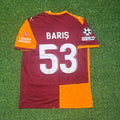 Galatasaray 2025/2026 New Season Football Jersey – Baris Alper Yilmaz – Back View