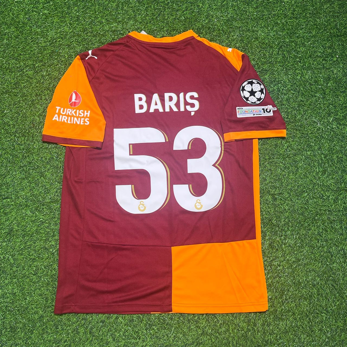 Galatasaray 2025/2026 New Season Football Jersey – Baris Alper Yilmaz – Back View