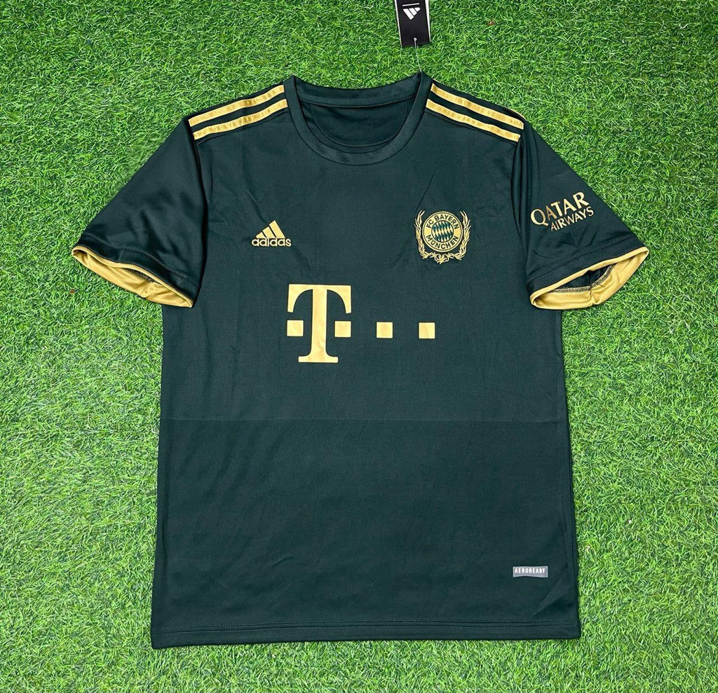 Uli Hoeness Bayern Munich Oktoberfest Green Special Edition Football Jersey – Front View