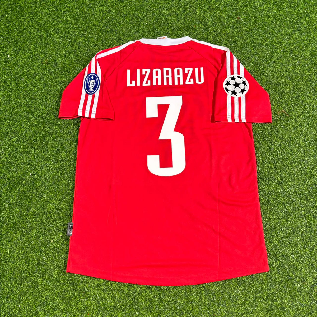 Bixente Lizarazu FC Bayern Munich 2000-2001 Retro Jersey | Kit | – Back View