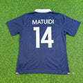 2014 France World Cup Blaise Matuidi #14 Football Jersey – Back View