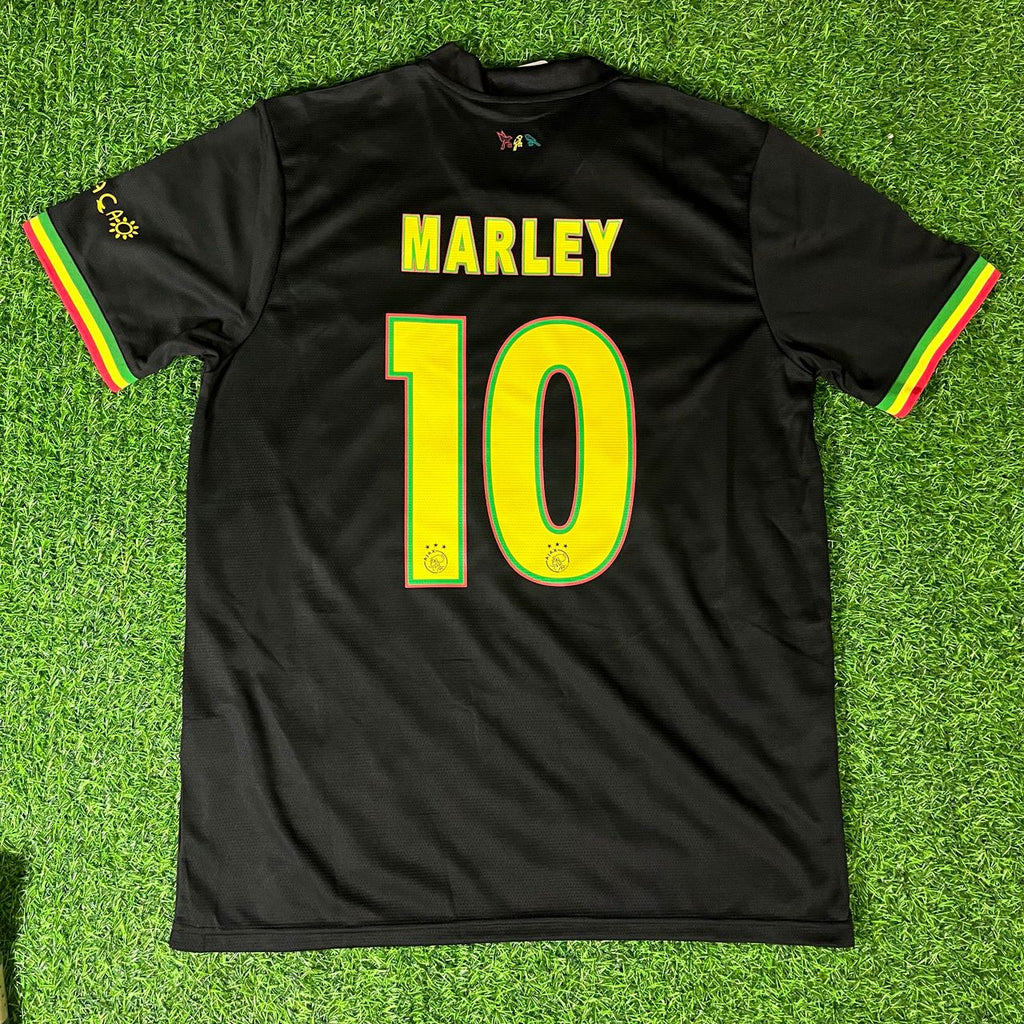 Bob Marley 10 Commemorative Special Edition Football Jersey – Back View