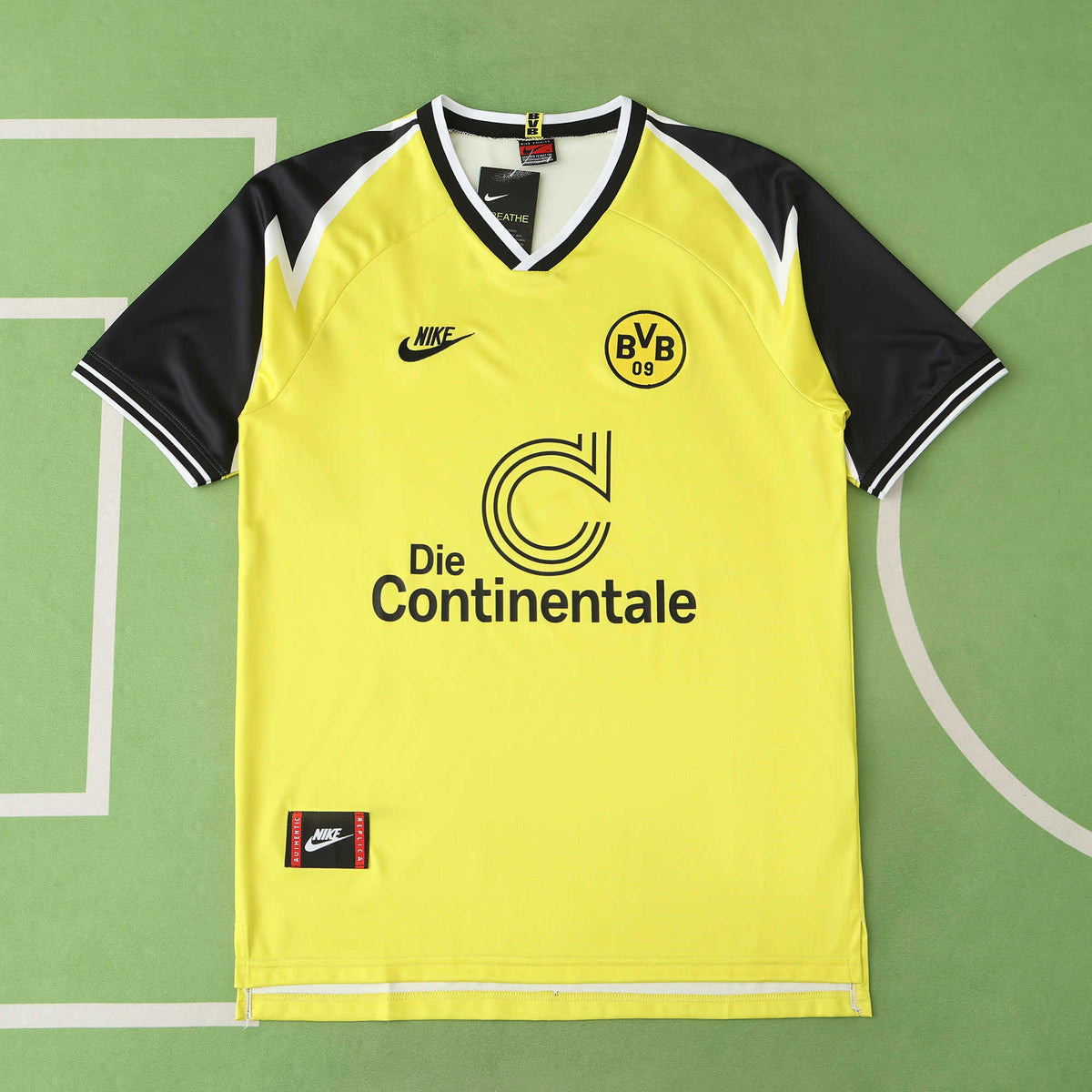 Borussia Dortmund 1995-1996 Season Home Retro Football Jersey Trikot Maillot