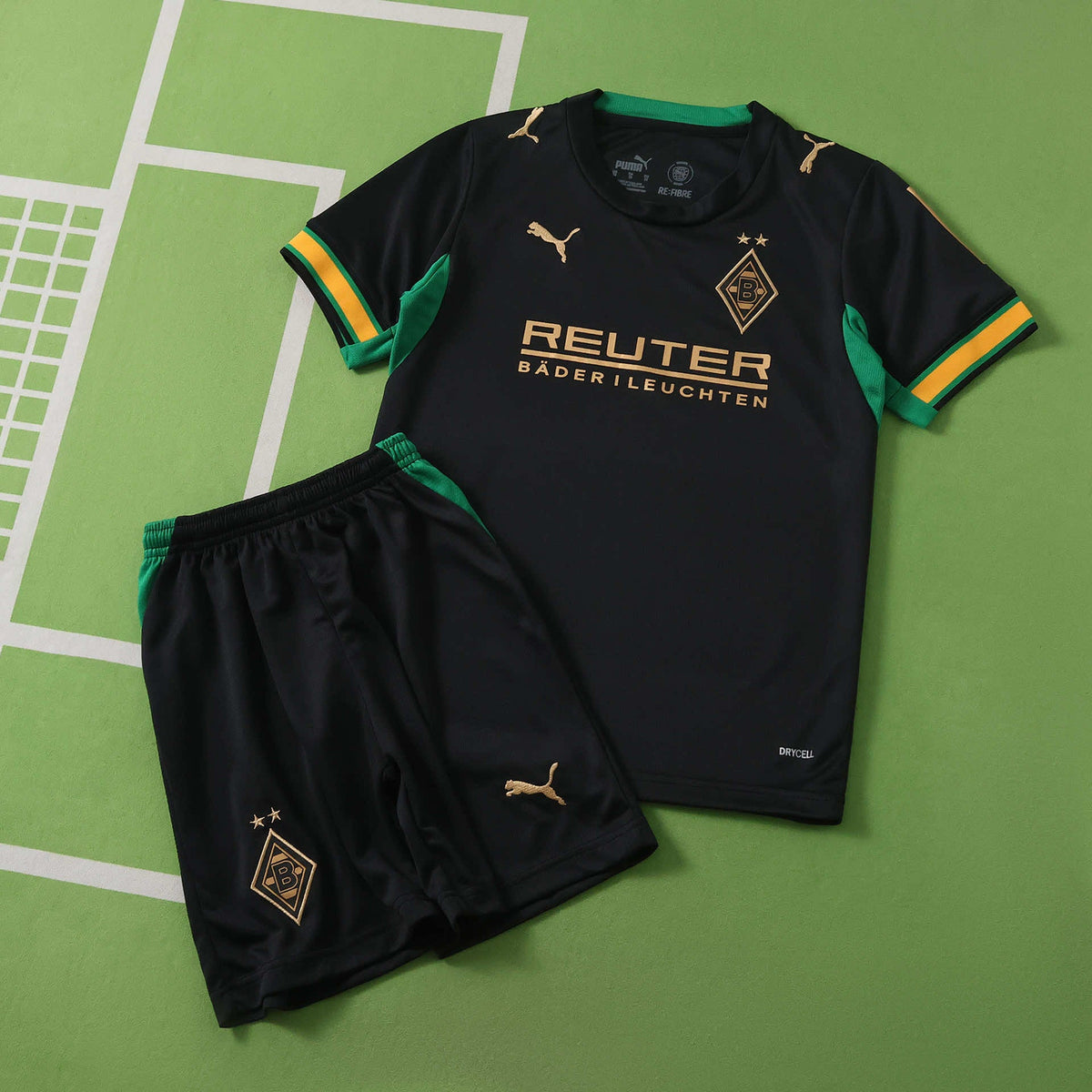 Borussia Mönchengladbach 2026-2027 Season Away Kids Football Jersey Trikot Maillot
