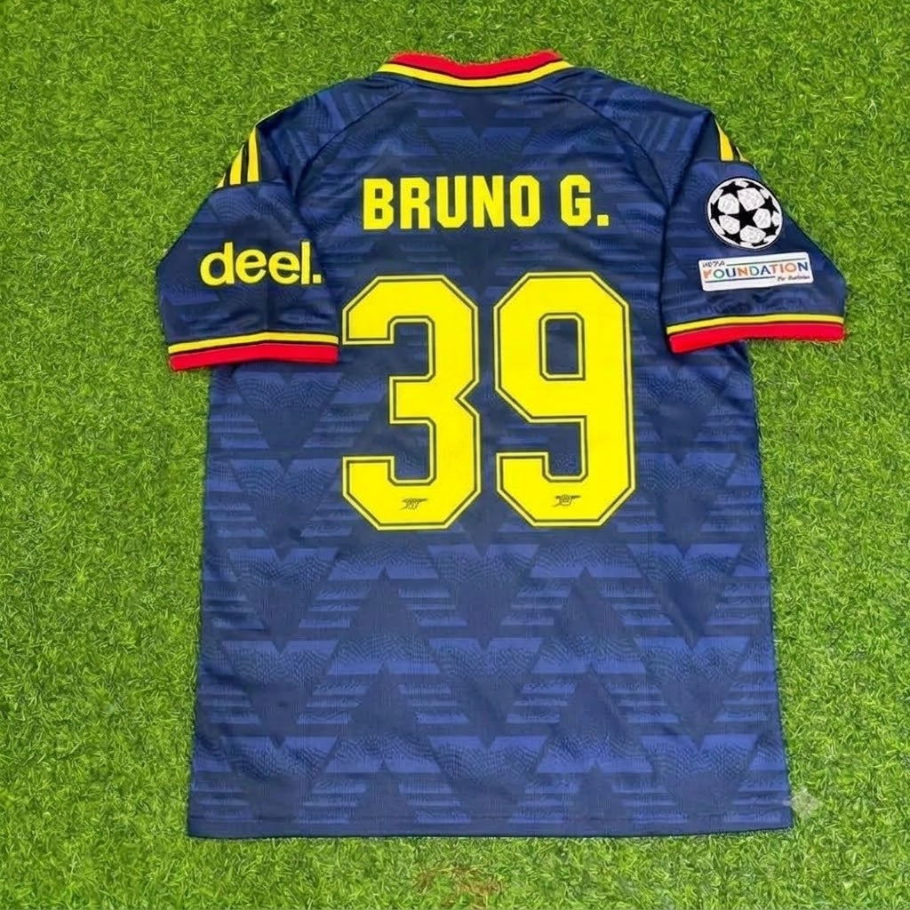 Arsenal Away New Season 2027 Jersey Soccer – Bruno Guimaraes – Back View